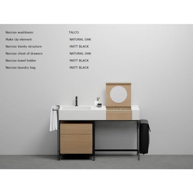 Composition de lavabo mobile Cielo Narciso Vanity