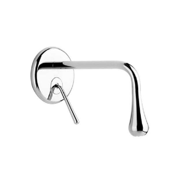 Gessi Goccia 33687+33684 Mitigeur monocommande + partie intégrée in Chrome