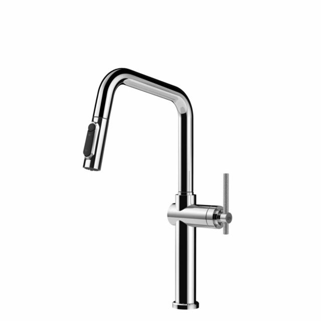 Gessi Habito Filtered 60852+01595 Mélangeur de cuisine extractible