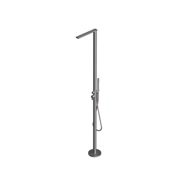 Ritmonio DOT316 PR50DJ201INOX Robinet de Douche in Acier Brossé