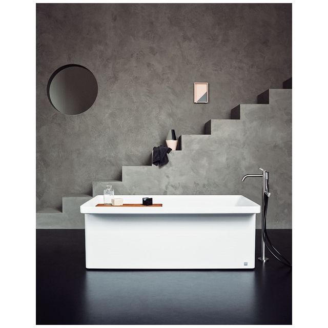 Agape Marsiglia AVAS1075ZZ Baignoire in Blanc