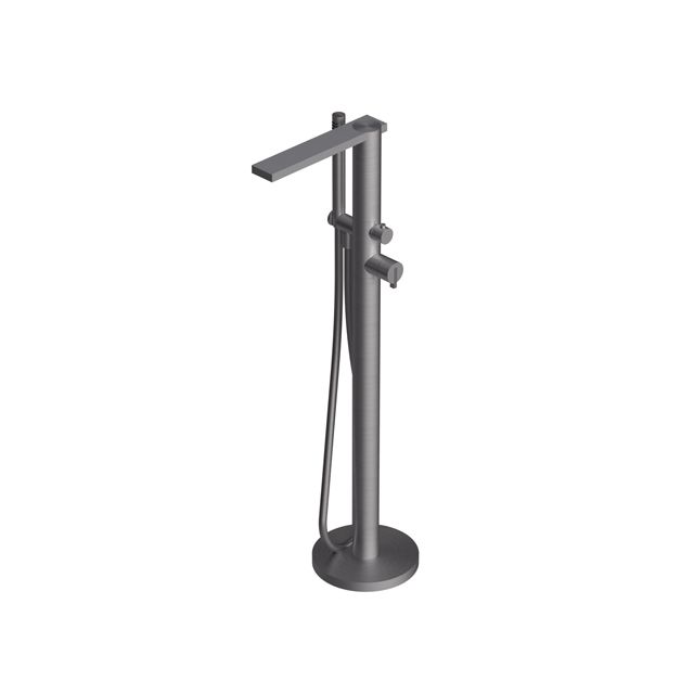 Ritmonio DOT316 PR50DA201INOX Robinet de baignoire in Acier Brossé