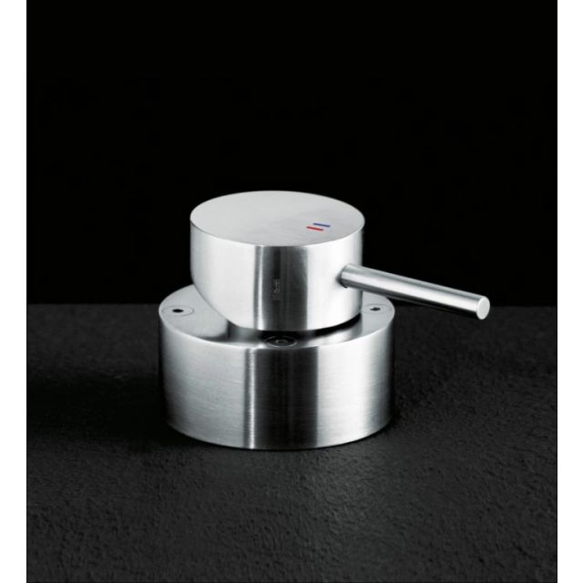 Boffi Minimal REDM08 Mitigeur monocommande de lavabo in Inox Satin