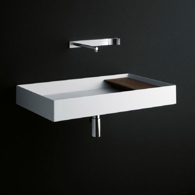 Boffi A45 WRAQAE01 Lavabo rectangulaire in Blanc