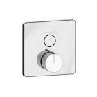 Gessi Hi-Fi Comfort 38717+38266 Mitigeur thermostatique de douche + partie encastrée