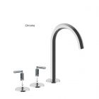 Fantini Venezia N405SW+N547 Mitigeur lavabo 3 trous