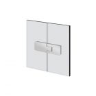 Gessi Shower G Unito 67017 Charnière avec ouverture relevable Gauche verre-verre 180°