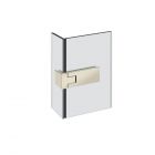 Gessi Shower G Unito 67082 Charnière à pression verre-verre 90°