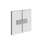 Gessi Shower G Rigato 67504 Charnière à pression verre-verre 180°