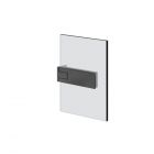 Gessi Shower G Rigato 67514 Charnière avec ouverture relevable Mur-verre gauche