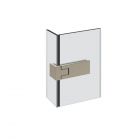 Gessi Shower G Rigato 67582 charnière à pression verre-verre 90°