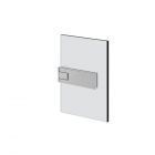 Gessi Shower G Diamantato 67602 Charnière à pression murale-verre