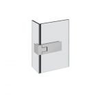 Gessi Shower G Diamantato 67682 charnière à pression verre-verre 90°