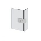 Gessi Shower G Diamantato 67689 Charnière avec ouverture relevable Droite verre-verre 90°