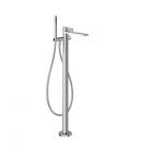Gessi Inverso Diamantato 73628+46189 Mitigeur bain extérieur + Partie à encastrer