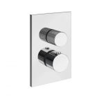 Gessi Habito Diamantato 73637+09269 Mitigeur thermostatique 3 voies + Partie à encastrer