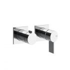 Gessi Inverso Diamantato 73638+54073 Mitigeur de douche mural + partie à encastrer