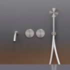 Cea Design Giotto GIO26Y+PTR05 Ensemble de deux mitigeurs de bain progressifs + Partie encastrée