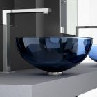 Glass Design Laguna Blue LAGUNAT42F4 Lavabo à poser 