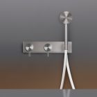 Cea Design Milo360 MIL85Y+UCS12 Groupe de 2 mitigeurs bain/douche + Partie encastrée