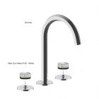 Fantini Venezia N404SW+N646 Mitigeur lavabo 3 trous