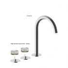 Fantini Venezia N405SW+N646 Mitigeur lavabo 3 trous