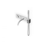 Mitigeur thermostatique bain/douche à 2 boutons Zucchetti Hoop ZHO825