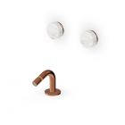 Mitigeur de bidet Zucchetti Isy22 ZIS4751.P91 avec bec monté sur plage