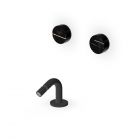 Mitigeur de bidet Zucchetti Isy22 ZIS5751.N6 avec bec monté sur plage