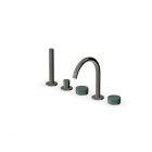 Mitigeur de bain sur plage Zucchetti Isy22 ZIS6533.C50 à 5 trous