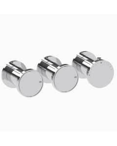 Gessi Origini 09264+66334 Mitigeur thermostatique de douche avec 2/3/4/5 sorties indépendantes