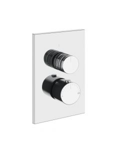 Gessi Habito Trame 70339+09269 Mitigeur thermostatique 3 voies + partie encastrée