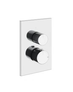 Gessi Habito Cesello 70431+09269 Mitigeur thermostatique 2 voies + Partie à encastrer