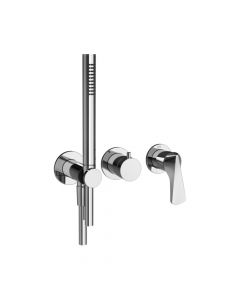 Gessi Ventaglio 72036+54139 Mitigeur de douche 2 voies + Partie à encastrer