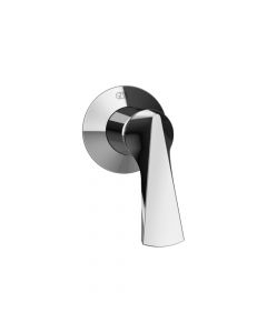 Gessi Ventaglio Mitigeur lavabo mural 1 voie 72109+63412 + partie encastrée