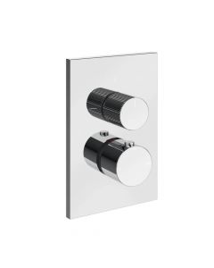 Gessi Habito Rigato 73533+09269 Mitigeur thermostatique 1 voie + Partie à encastrer