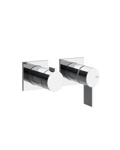 Gessi Inverso Diamantato 73638+54073 Mitigeur de douche mural + partie à encastrer