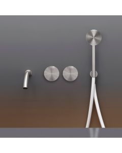 Cea Design Giotto GIO26Y+PTR05 Ensemble de deux mitigeurs de bain progressifs + Partie encastrée