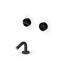 Mitigeur de bidet Zucchetti Isy22 ZIS5751.N6 avec bec monté sur plage